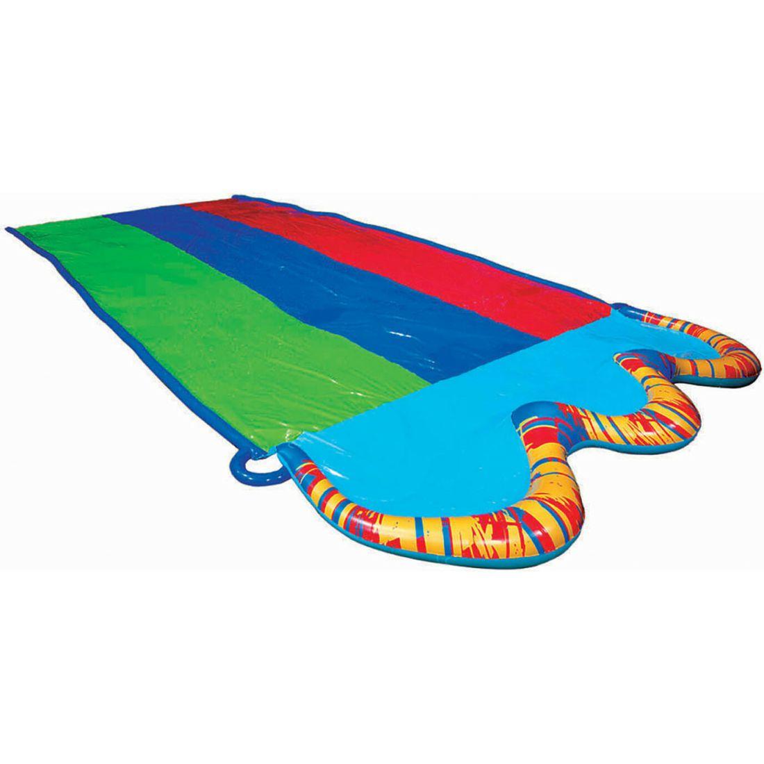 Banzai Triple Racer Water Slide With 3 Body Boards, 16 Ft X 82 In | Water Toys Outdoor Water Toys