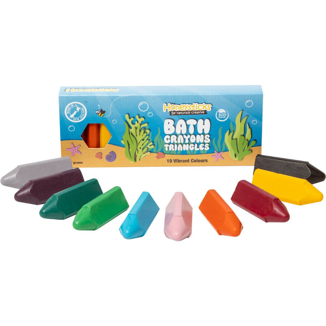 Bath Crayons Triangles 10 Pack | Arts & Crafts Arts & Crafts Arts & Crafts