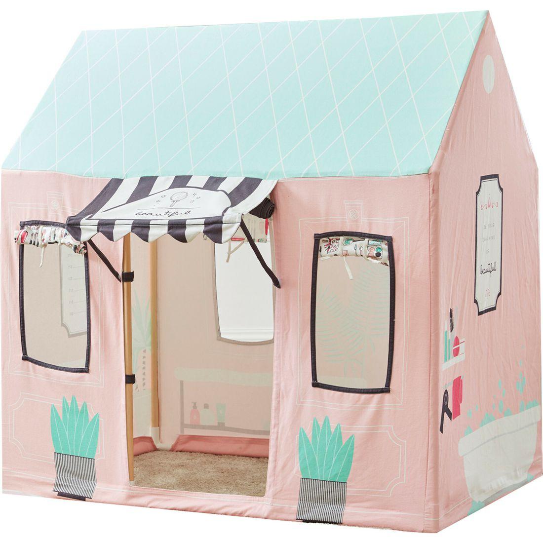 Beauty Salon Play Tent | Play Tents & Playhouses Imaginative Learning Pink