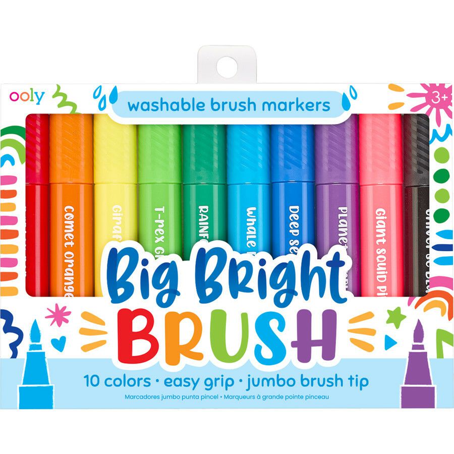 Big Bright Brush Markers | Arts & Crafts Arts & Crafts Arts & Crafts