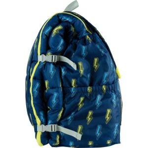 Big Kid’S Sleep-N-Pack Sleepbag, Lightening Bolt And Pale Aqua | Yard & Lawn Games Outdoor Navy