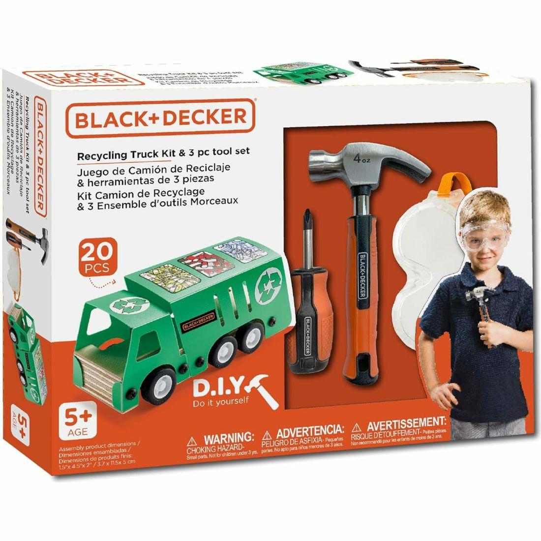 Black And Decker Diy Recycling Bus Kit W/ Tools | Educational Toys Educational Toys Educational Toys