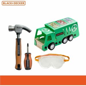 Black And Decker Diy Recycling Bus Kit W/ Tools | Educational Toys Educational Toys Educational Toys