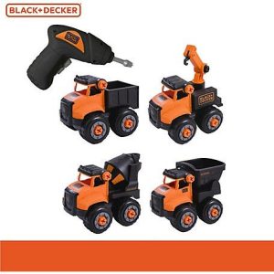 Black And Decker Take Apart Mini Construction Trucks Set | Educational Toys Educational Toys Educational Toys