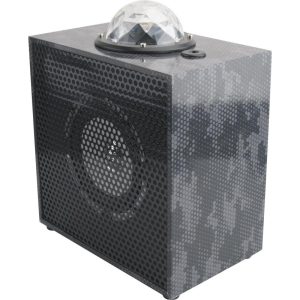 Bluetooth Stereo Speaker With Laser Light Show, Black Camo | Tech Toys Kids Tech Toys