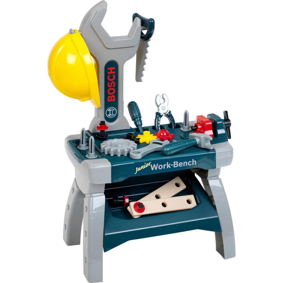 Bosch Junior Workbench Tool Set & Workstation | Play Room Kids Multi