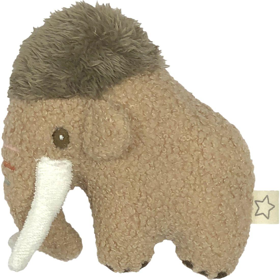 Boucle Mammoth Rattle Toy | Plush Baby & Toddler Multi