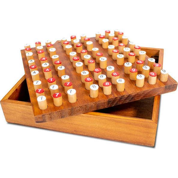 Braincandy Wooden Sudoku Challenge | Games Games Brown