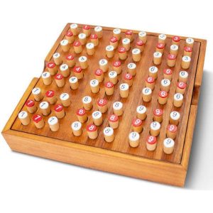 Braincandy Wooden Sudoku Challenge | Games Games Brown