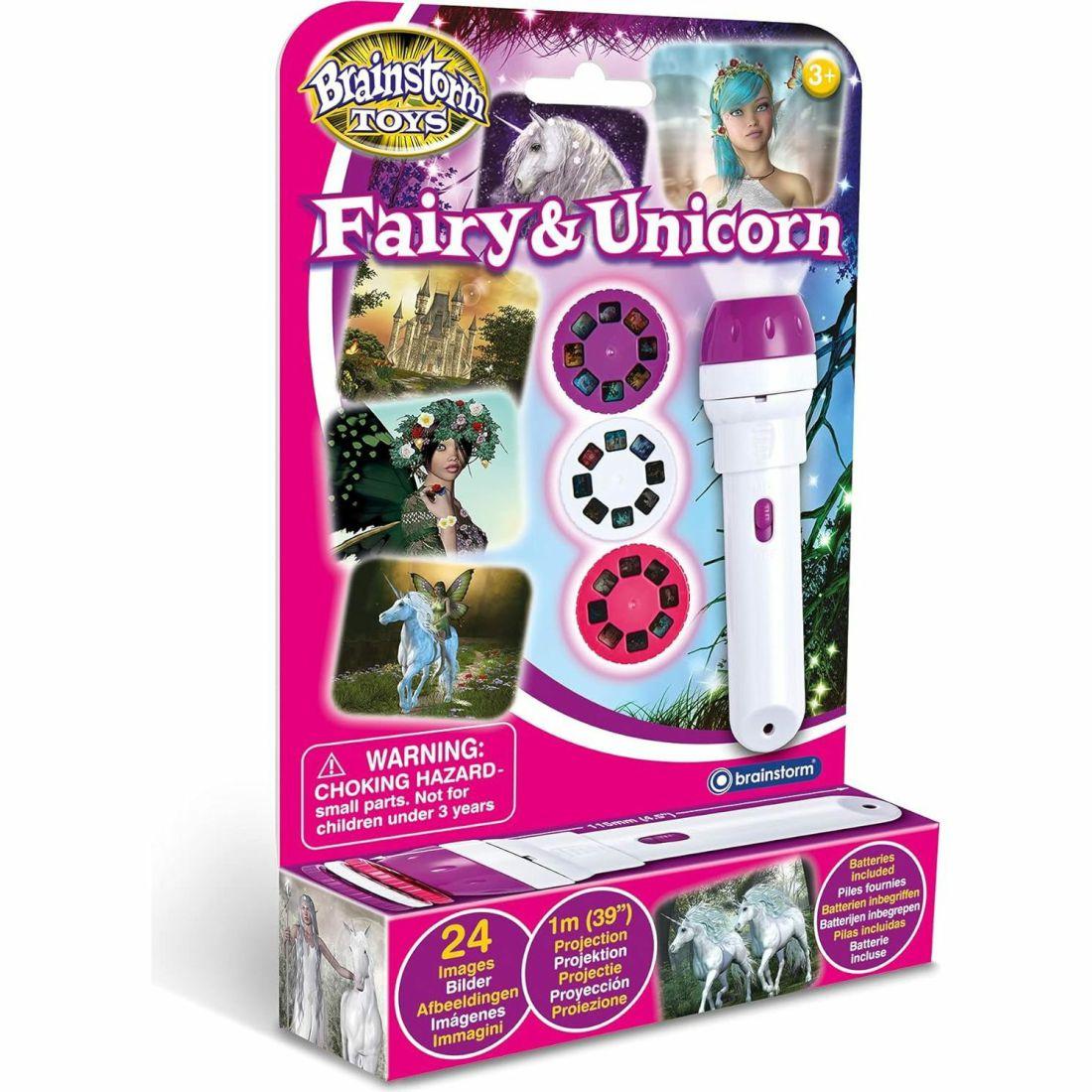 Brainstorm Toys Fairy And Unicorn Flashlight And Projector | Infant Development Baby & Toddler Infant Development