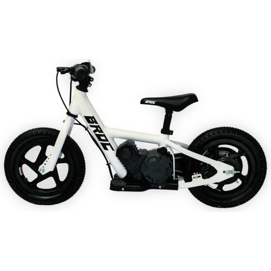 Broc Usa Ebikes – D12, 12 Inch, White | Ride-Ons Outdoor Ride-Ons