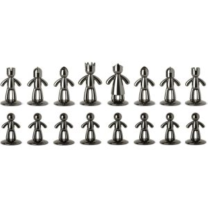 Buddy Modern Chess Set, Natural/Metal | Games Games Games