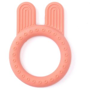 Bunny Rattle Teether, Pink | Teethers & Rattles Baby & Toddler Pink