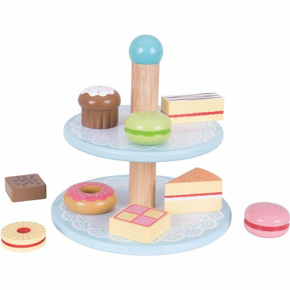 Cake Stand With 9 Cakes | Play Food & Accessories Kids Multi