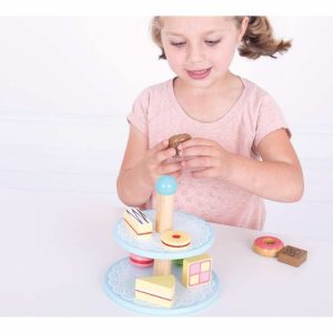 Cake Stand With 9 Cakes | Play Food & Accessories Kids Multi