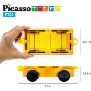 Car Truck With 2 Action Figure Character Set | Toy Figures & Playsets Imaginative Learning Multi