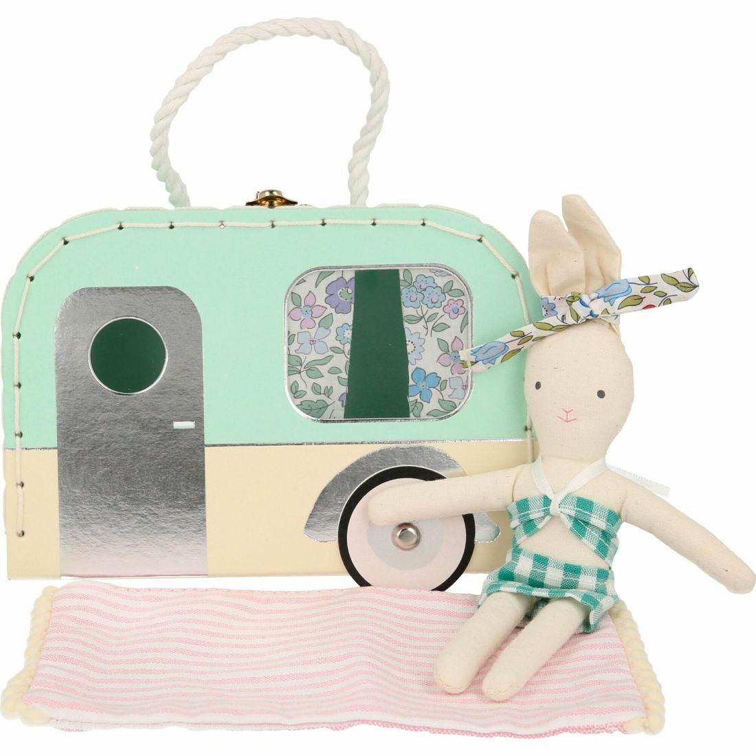 Caravan Bunny Mini Suitcase Doll | Dolls & Doll Accessories Dolls & Doll Accessories Dolls & Doll Accessories