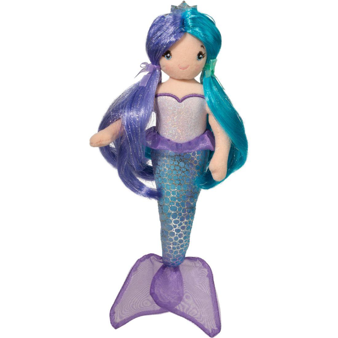 Carly Sea Blue Mermaid | Plush Baby & Toddler Blue