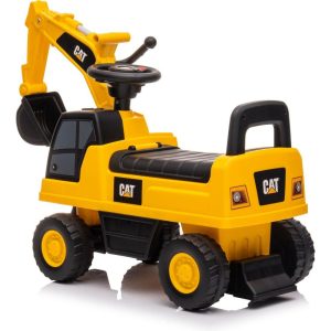 "Cat Excavator Push Car Foot-To-Floor, Yellow" | Ride-Ons Outdoor Ride-Ons