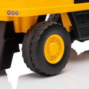 "Cat Excavator Push Car Foot-To-Floor, Yellow" | Ride-Ons Outdoor Ride-Ons