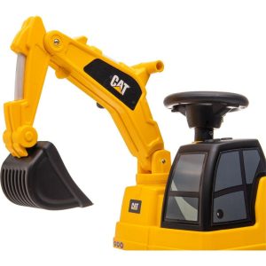 "Cat Excavator Push Car Foot-To-Floor, Yellow" | Ride-Ons Outdoor Ride-Ons