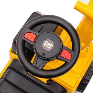 "Cat Excavator Push Car Foot-To-Floor, Yellow" | Ride-Ons Outdoor Ride-Ons