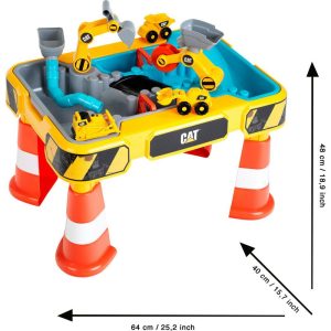 Cat: Sand And Water Prented Play Construction Table | Play Room Kids Multi