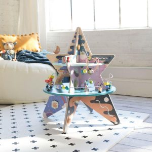 Celestial Star Explorer Wooden Toddler Activity Center | Infant Development Baby & Toddler Infant Development