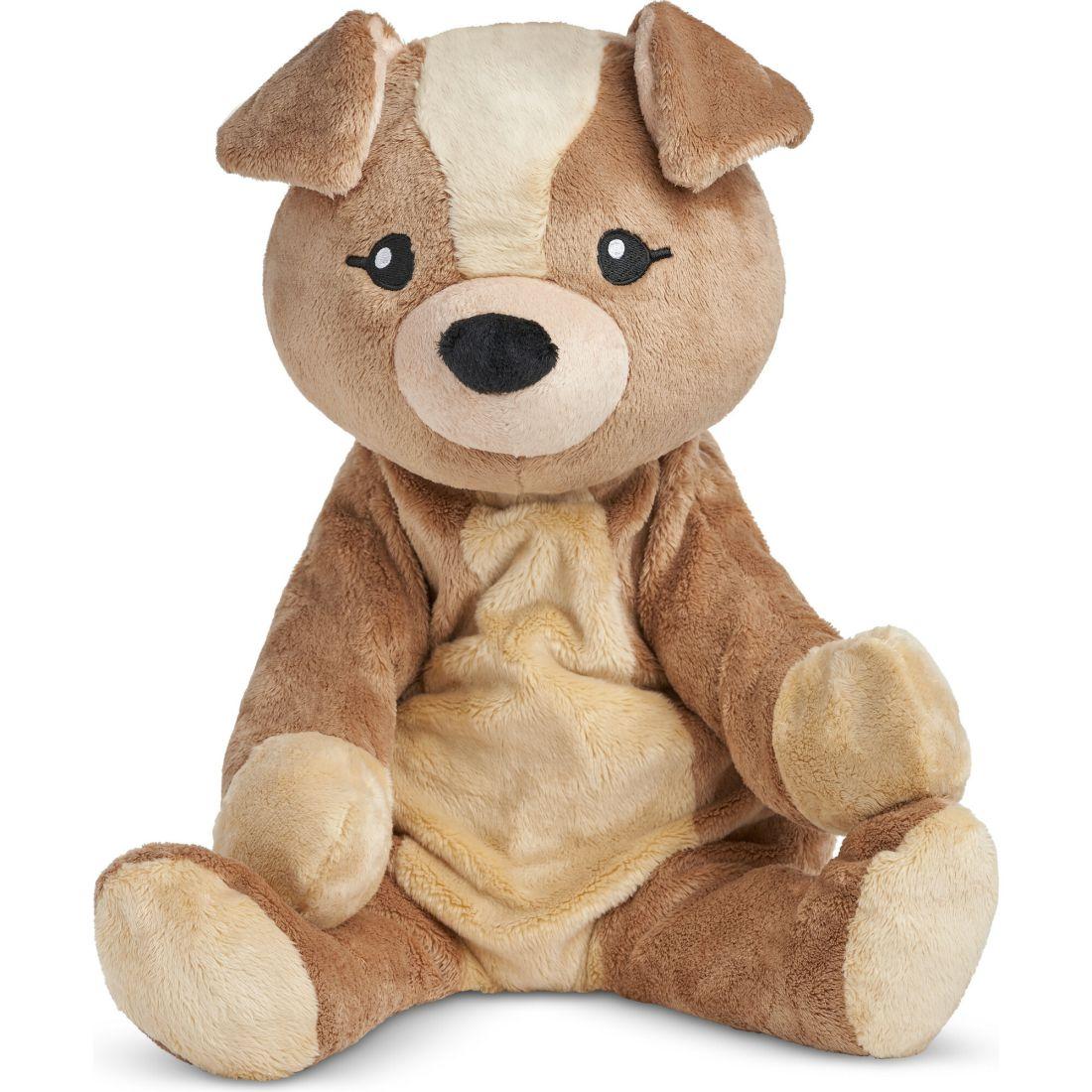 Charlie The Puppy Weighted Stuffed Animal | Plush Baby & Toddler Beige