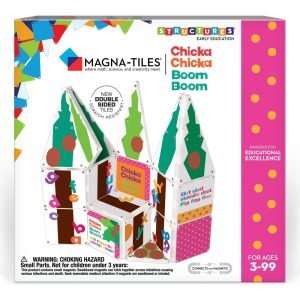 Chicka Chicka Boom Boom Magna-Tiles® Structures® Set, Age 3+, 19 Pieces By Createon | Games Games Games