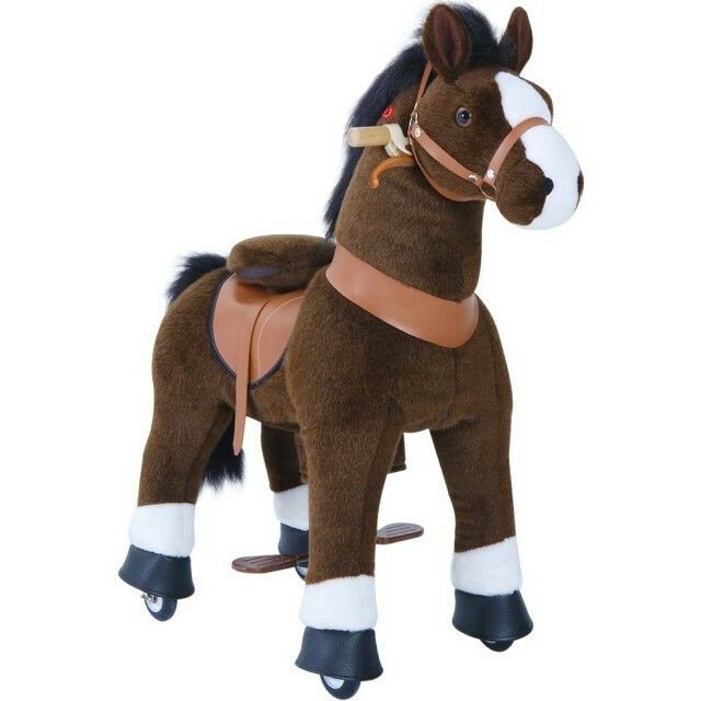 Chocolate Brown Horse 2021, Small | Ride-Ons Outdoor Brown