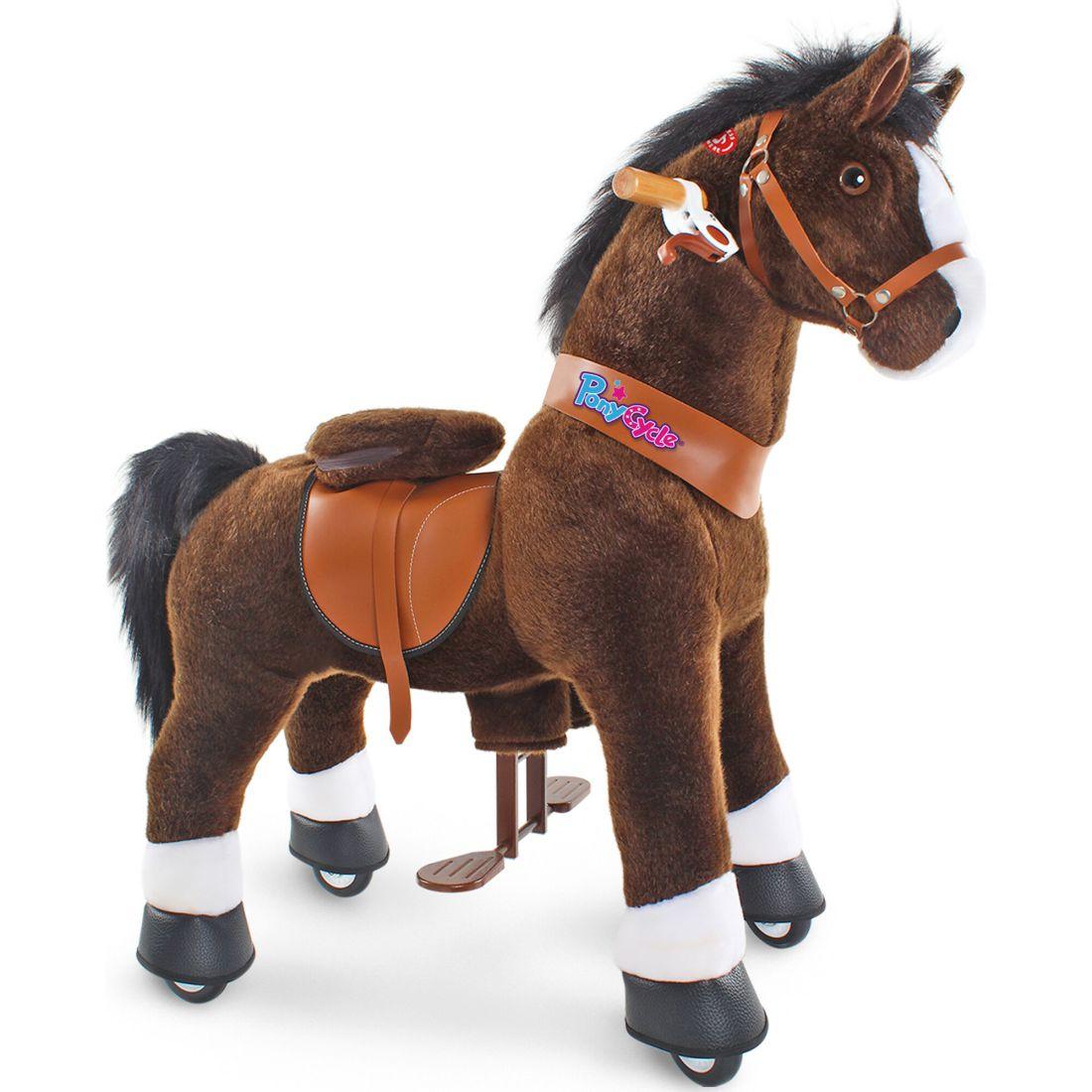 Chocolate Brown Horse, Medium | Yard & Lawn Games Outdoor Brown