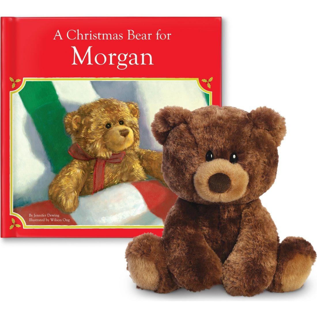 Christmas Bear W/Plush Gift Set | Books Books Books