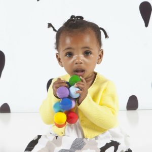 Classic Baby Beads Rattle And Teether Grasping Activity Toy | Teethers & Rattles Baby & Toddler Multi