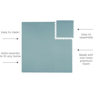 Classic Foam Playmat, Mineral | Activity Gyms & Playmats Activity Gyms & Playmats Activity Gyms & Playmats