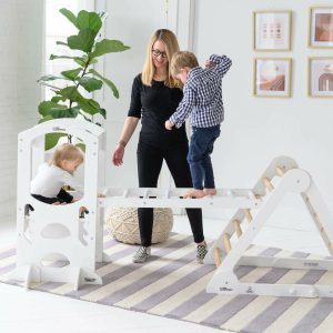 Climbing Ladder, Soft White | Play Room Kids Play Room