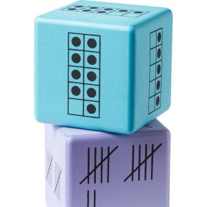 Colorful Foam Number Representation Dice, Set Of 16 | Educational Toys Educational Toys Educational Toys