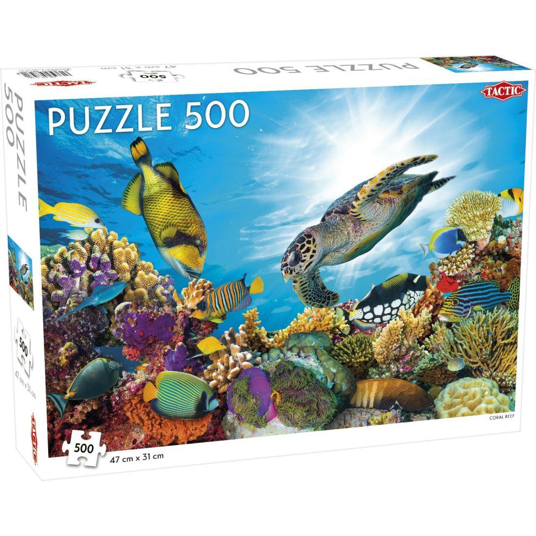 Coral Reef 500-Piece Puzzle | Puzzles Imaginative Learning Multi