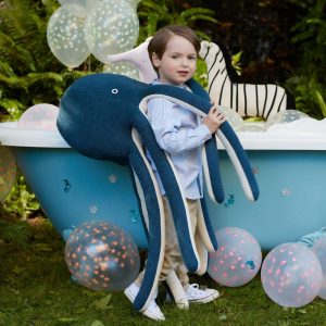 Cosmo Octopus Toy | Plush Kids Navy