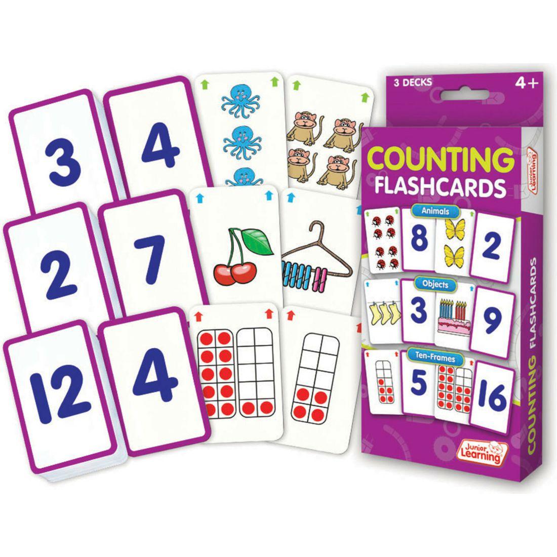 Counting Flashcards, Kindergarten Learning | STEM Toys Kids Multi