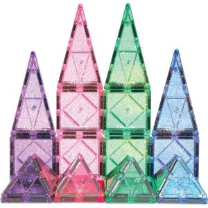 Crayola Glitter Magnetic Tiles 40 Piece Set | STEM Toys Kids STEM Toys