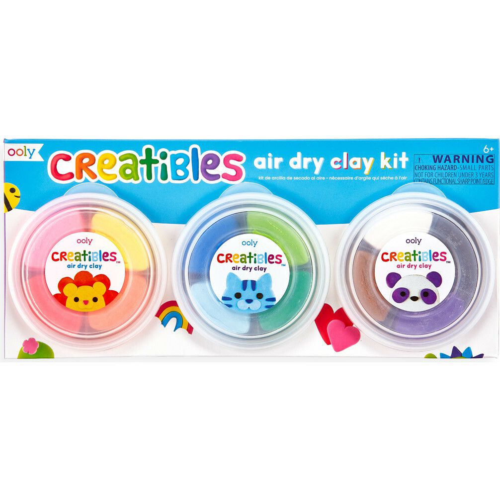 Creatibles Air Dry Clay Kit, Set Of 12 | Arts & Crafts Arts & Crafts Arts & Crafts