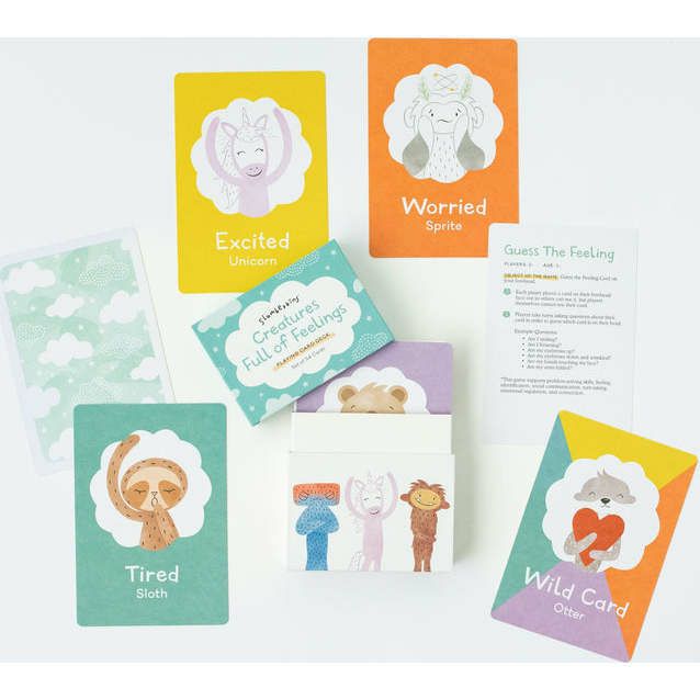 Creatures Full Of Feelings Card Game | Books Baby & Toddler Books