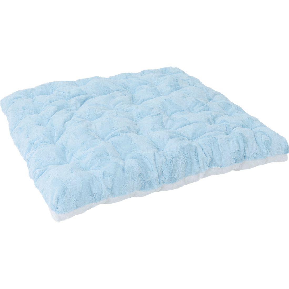 Cuddle Faux Fur Padded Play Mattress, Blue | Play Tents & Playhouses Imaginative Learning Blue