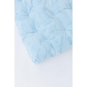 Cuddle Faux Fur Padded Play Mattress, Blue | Play Tents & Playhouses Imaginative Learning Blue