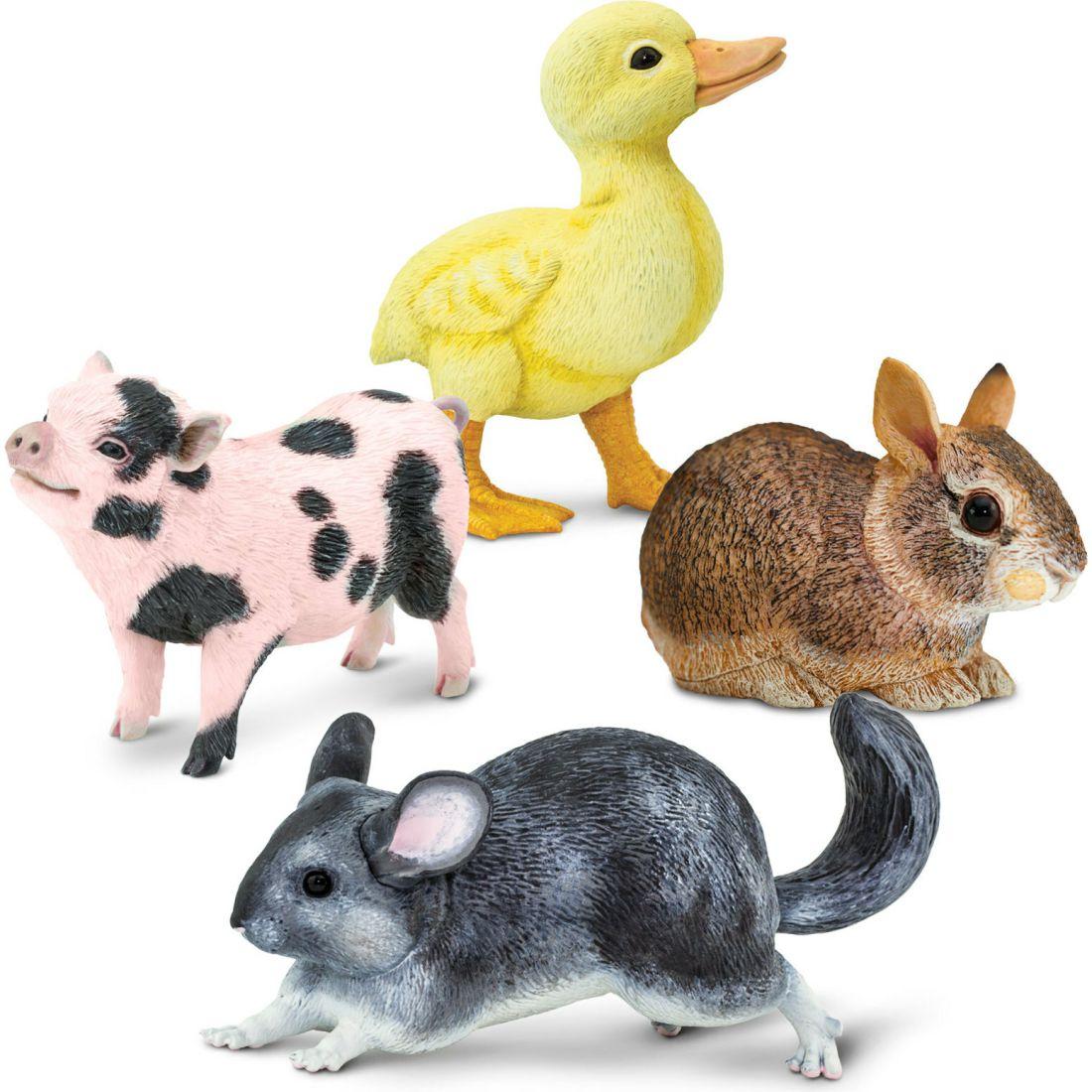 Cute Creatures Pets Set | Toy Figures & Playsets Imaginative Learning Toy Figures & Playsets