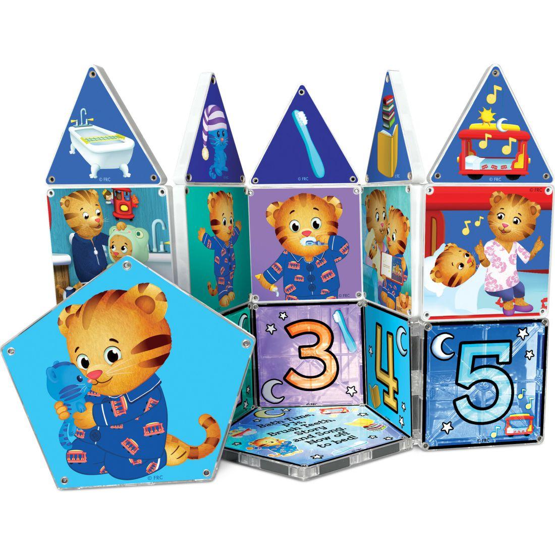 Daniel Tiger’S Neighborhood, Goodnight Daniel Magna-Tiles Strucure Set | STEM Toys Kids STEM Toys