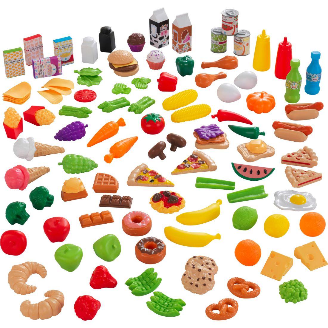 Deluxe Tasty Treat Pretend Play Food Set | Play Food & Accessories Kids Multi