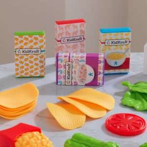 Deluxe Tasty Treat Pretend Play Food Set | Play Food & Accessories Kids Multi