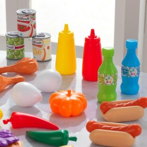 Deluxe Tasty Treat Pretend Play Food Set | Play Food & Accessories Kids Multi